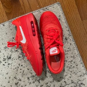 Nike Air Max Running Shoe Neon Orange